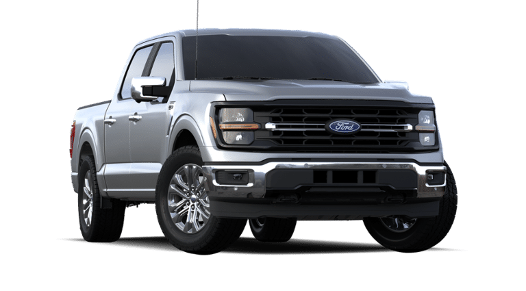 2024 Iconic Silver Metallic Ford F-150 XLT 4X4 Truck